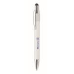 Antistressbalpen met spinner aan de bovenkant, blauwe inkt kleur wit hoofdweergave