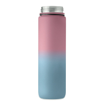 RPET-fles met tuit en waterconsumptie-indicator 1L