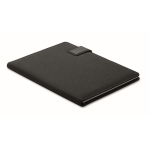 Leren portfolio met powerbank en draadloze oplader A4 kleur zwart vijfde weergave