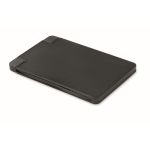 Magnetische powerbank met ingebouwde kabels 2.5000 mAh kleur zwart derde weergave