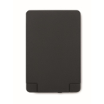 Magnetische powerbank met ingebouwde kabels 2.5000 mAh kleur zwart negende weergave