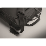 Laptop tas met handvatten en verstelbare schouderriem 15 inch kleur zwart foto bekijken vijfde weergave