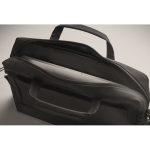 Laptop tas met handvatten en verstelbare schouderriem 15 inch kleur zwart foto bekijken zevende weergave