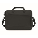 Laptop tas met handvatten en verstelbare schouderriem 15 inch kleur zwart negende weergave