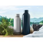 Monochrome lekvrije gerecycleerde roestvrijstalen fles 500 ml kleur wit sfeervolle weergave