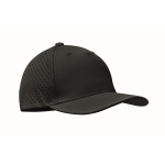 Polyester pet met ventilatiegaatjes en waterafstotend kleur zwart