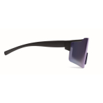 Sportzonnebril met spiegelglazen en UV400-bescherming kleur blauw derde weergave