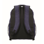 Laptoprugzak met voor- en zijvakken 15 inch kleur blauw zevende weergave