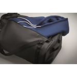 Grote canvas tas met verstelbare en afneembare schouderriem kleur zwart foto bekijken vijfde weergave