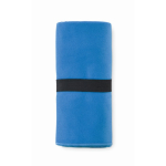 Sporthanddoek bedrukken van microvezel met sluitriem 200 g/m² kleur blauw