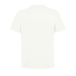 Unisex T-shirt gemaakt van Cotton USA™ katoen SOL'S kleur wit achter aanzicht