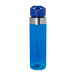 Tritan waterfles met opklapbare tuit 650ml kleur blauw tweede weergave voorkant