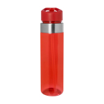Tritan waterfles met opklapbare tuit 650ml kleur rood tweede weergave voorkant