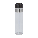 Tritan waterfles met opklapbare tuit 650ml kleur doorzichtig tweede weergave voorkant