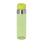 Tritan waterfles met opklapbare tuit 650ml kleur limoen groen tweede weergave voorkant