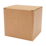 Keramische mok met matte afwerking en ongeglazuurde basis 300ml kleur wit tweede weergave met doos