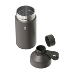 Dubbelwandige fles van gerecycled roestvrij staal 750ml Ocean Bottle kleur zwart tweede weergave