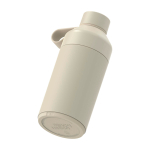 Dubbelwandige fles van gerecycled roestvrij staal 750ml Ocean Bottle kleur zand derde weergave achterkant