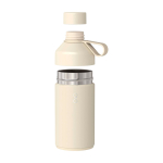 Dubbelwandige fles van gerecycled roestvrij staal 750ml Ocean Bottle kleur zand derde weergave