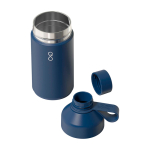 Dubbelwandige fles van gerecycled roestvrij staal 750ml Ocean Bottle kleur marineblauw tweede weergave
