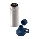Fles van gerecyclede materialen met beker 620ml Ocean Bottle kleur marineblauw derde weergave