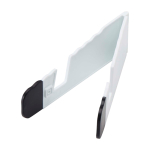 Zeer originele houder voor tablet en smartphone Minim kleur wit tweede weergave voorkant