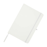 Notitieboek van gerecycled papier met harde kaft A5 pagina’s kleur wit weergave detail 1