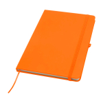 Notitieboek met afgeronde hoeken en zachte kaft A5 pagina’s kleur oranje