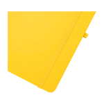 Notitieboek met harde kaft en zachte touch cover A6 pagina’s kleur geel weergave detail 1