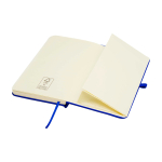 Notitieboek met harde kaft en zachte touch cover A6 pagina’s kleur koningsblauw derde weergave