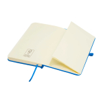 Notitieboek met harde kaft en zachte touch cover A6 pagina’s kleur lichtblauw derde weergave