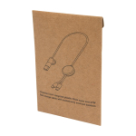 Snellaadkabel met gerecycled plastic en datasyncfunctie 5-in-1 tweede weergave met doos