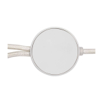 Datasynchronisatiekabel van gerecycled plastic 27W 5-in-1 kleur wit derde weergave voorkant