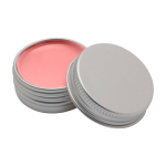 Lippenbalsem met aluminium behuizing en SPF 15 bescherming kleur roze