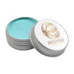 Lippenbalsem met aluminium behuizing en SPF 15 bescherming kleur lichtblauw