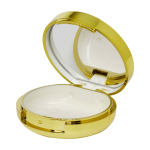 Lippenbalsem met vanillegeur en ingebouwde spiegel SPF 15 kleur goud