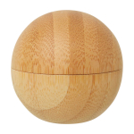 Lippenbalsem met vanillegeur en bamboe behuizing SPF 15 kleur hout tweede weergave voorkant