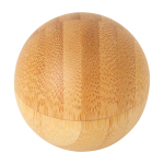 Lippenbalsem met vanillegeur en bamboe behuizing SPF 15 kleur hout