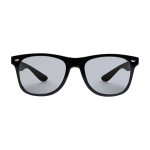 Bril van gerecycled plastic met acrylglas lenzen kleur zwart tweede weergave voorkant