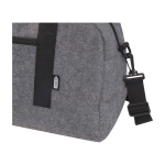Multifunctionele tas van gerecycled vilt van hoge kwaliteit kleur donkergrijs weergave detail 1