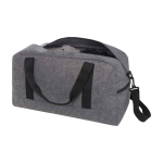 Multifunctionele tas van gerecycled vilt van hoge kwaliteit kleur donkergrijs tweede weergave