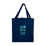 Tas van gerecycled polyester met verstevigde bodem 29L met afdrukgebied