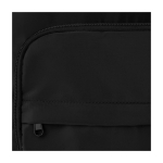 Laptoprugzak van gerecycled polyester met laptopvak 15 inch kleur zwart weergave detail 1