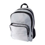 Laptoprugzak van gerecycled polyester met laptopvak 15 inch kleur grijs derde weergave