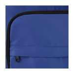 Laptoprugzak van gerecycled polyester met laptopvak 15 inch kleur koningsblauw weergave detail 1