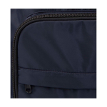 Laptoprugzak van gerecycled polyester met laptopvak 15 inch kleur marineblauw weergave detail 1