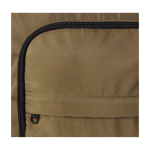 Laptoprugzak van gerecycled polyester met laptopvak 15 inch kleur donkergroen weergave detail 1