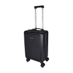 Cabinetrolley van gerecycled plastic met laptopvak 20 inch kleur zwart weergave bedrukking logo 2