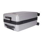 Cabinetrolley van gerecycled plastic met laptopvak 20 inch kleur zilver weergave detail 1