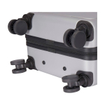 Cabinetrolley van gerecycled plastic met laptopvak 20 inch kleur zilver weergave detail 2